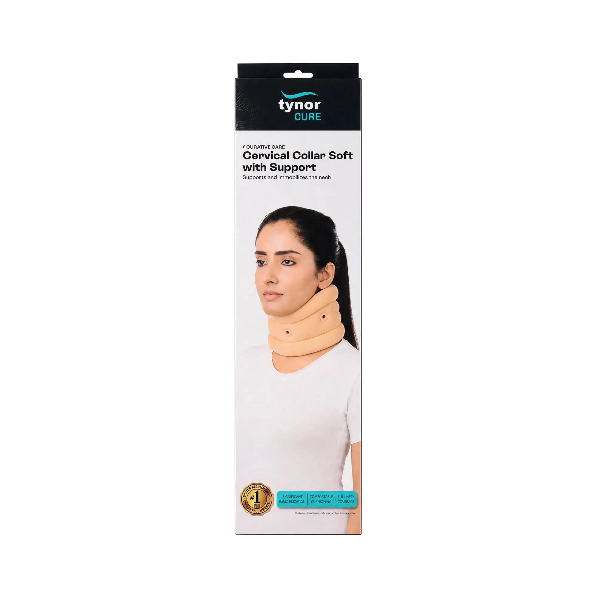 30709-Tynor Cervical Collar Soft With Support-B02 S 