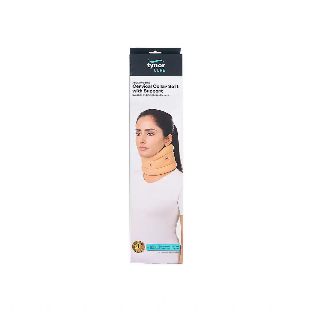 Tynor Cervical Collar Soft With Support-B02 M