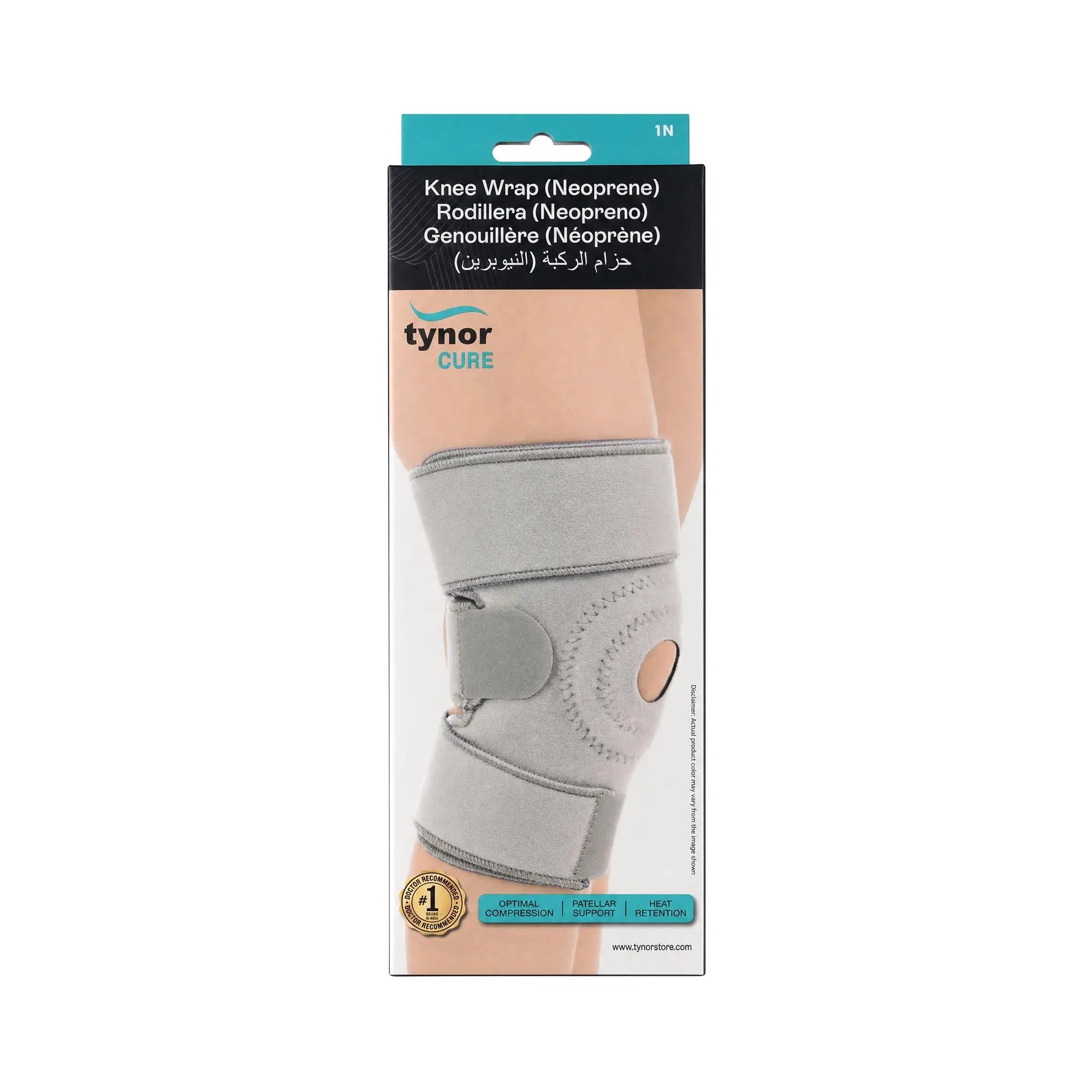 30720-Tynor Knee Wrap Neoprene-J05 UNI 