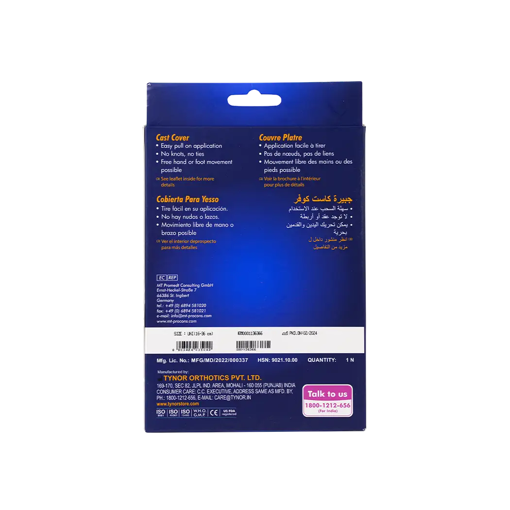 30734-Tynor Cast Cover for Arms-C19 UN +3