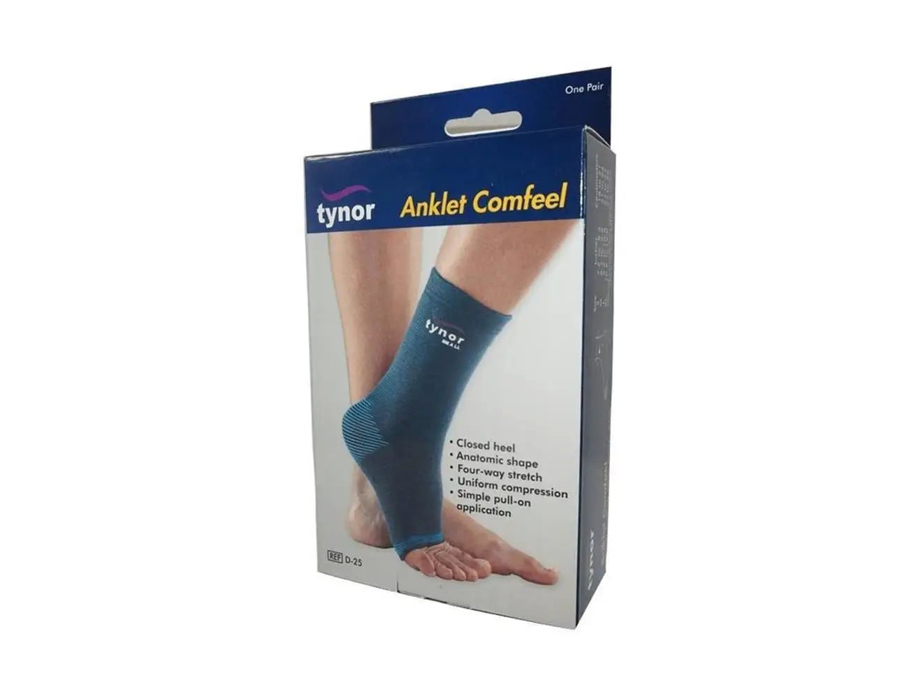 Tynor Anklet Comfeel Pair-D25 XL