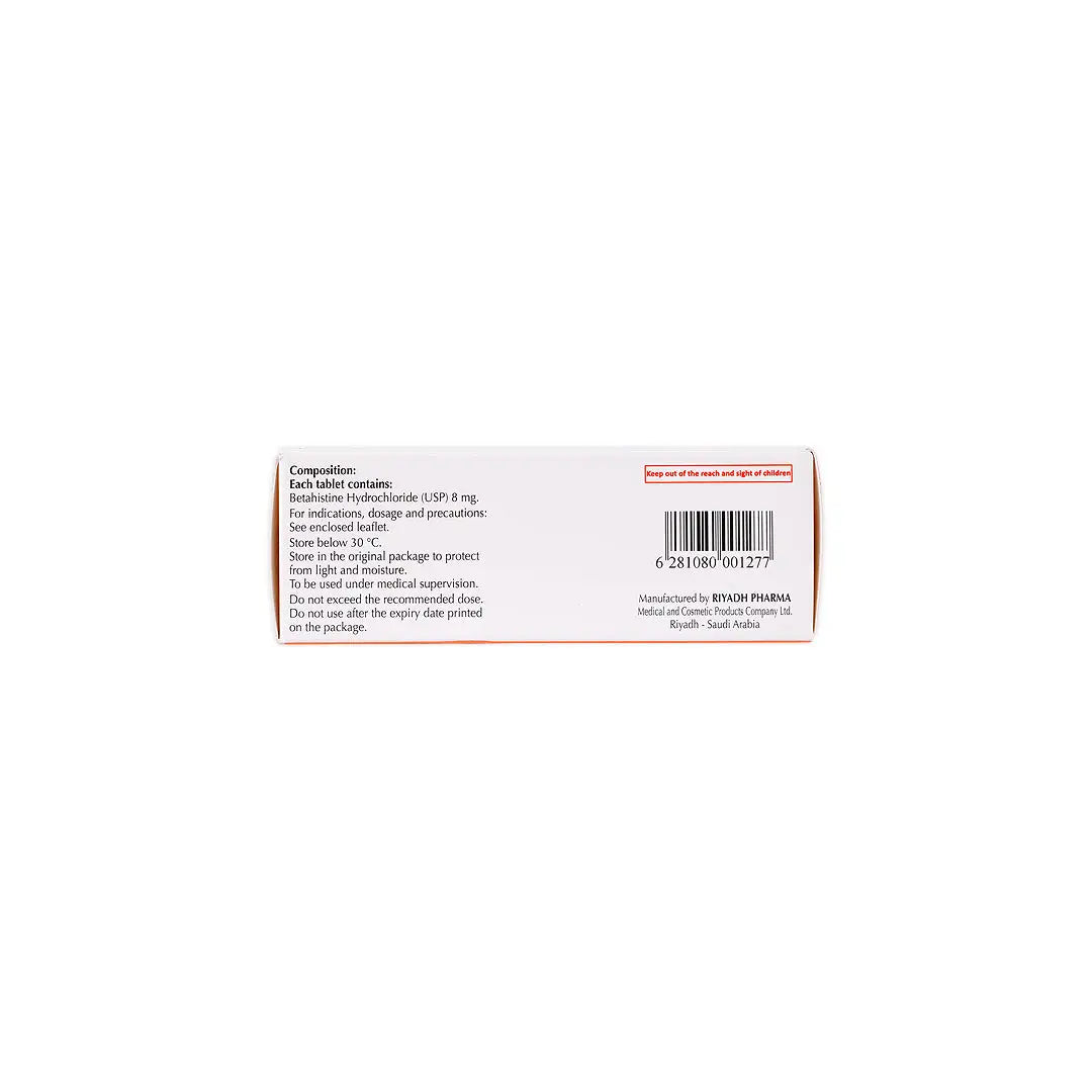 Betagen 8 Mg 50 Tab