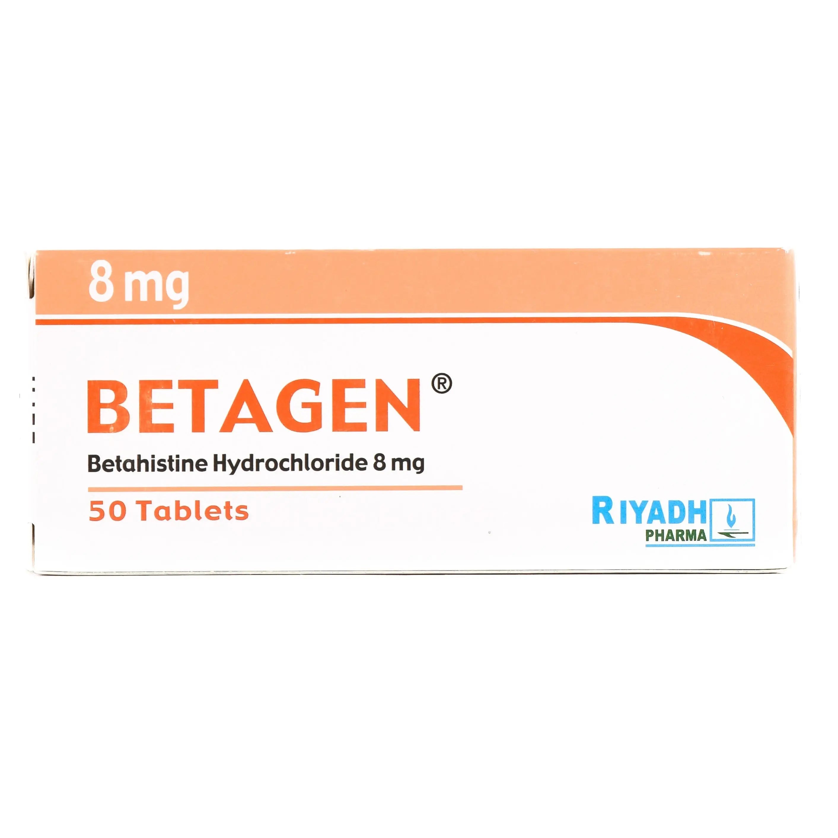 Betagen 8 Mg 50 Tab
