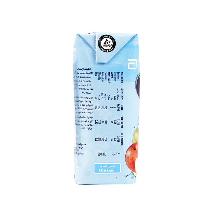 30766-Pedialyte Apple Electrolyte Solution 200ml +1