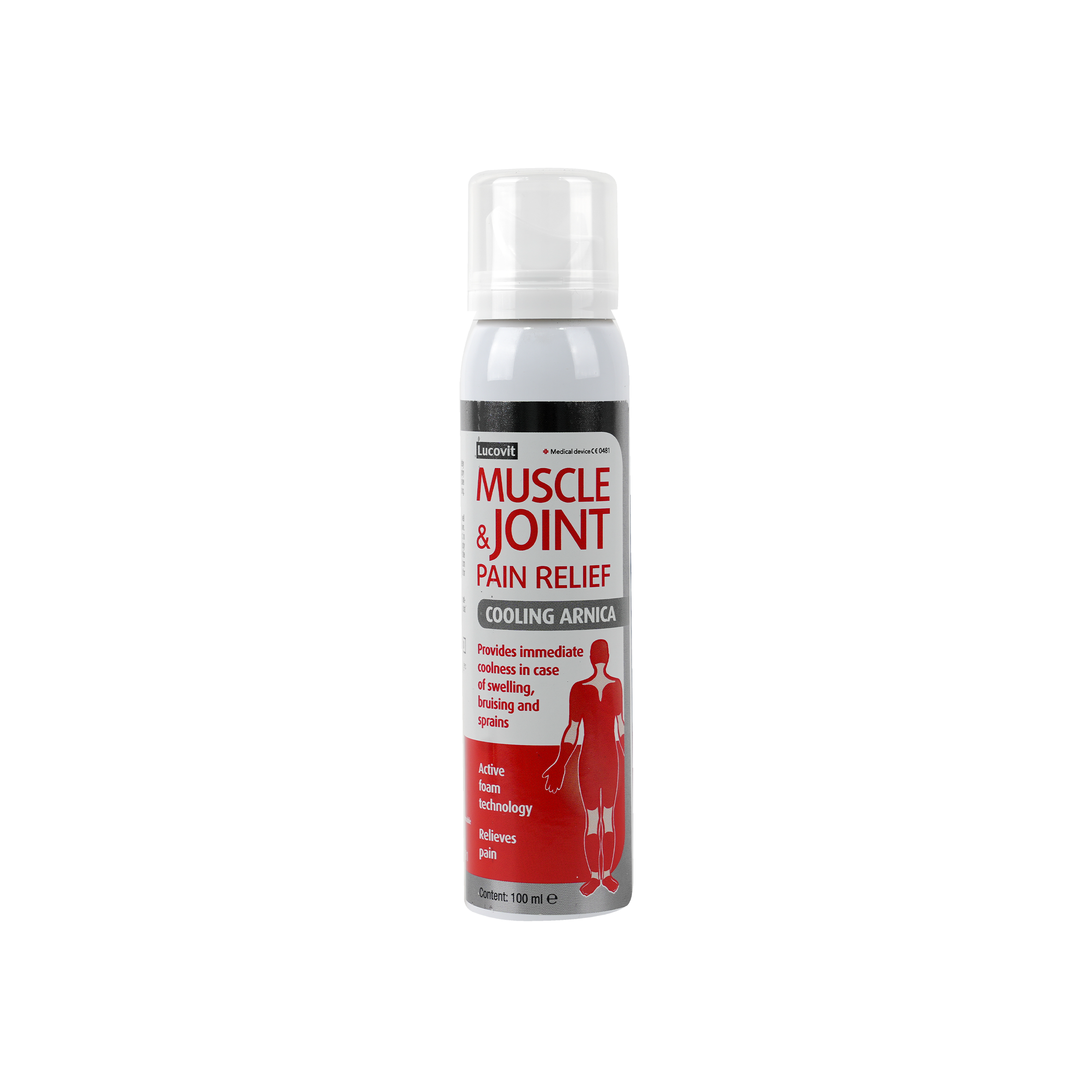 LUCOVIT MUSCLE & JOINT PAIN RELIEF FOAM SPRAY 100ML