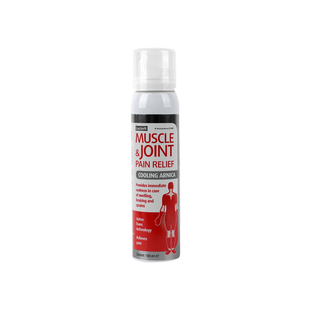 LUCOVIT MUSCLE & JOINT PAIN RELIEF FOAM SPRAY 100ML