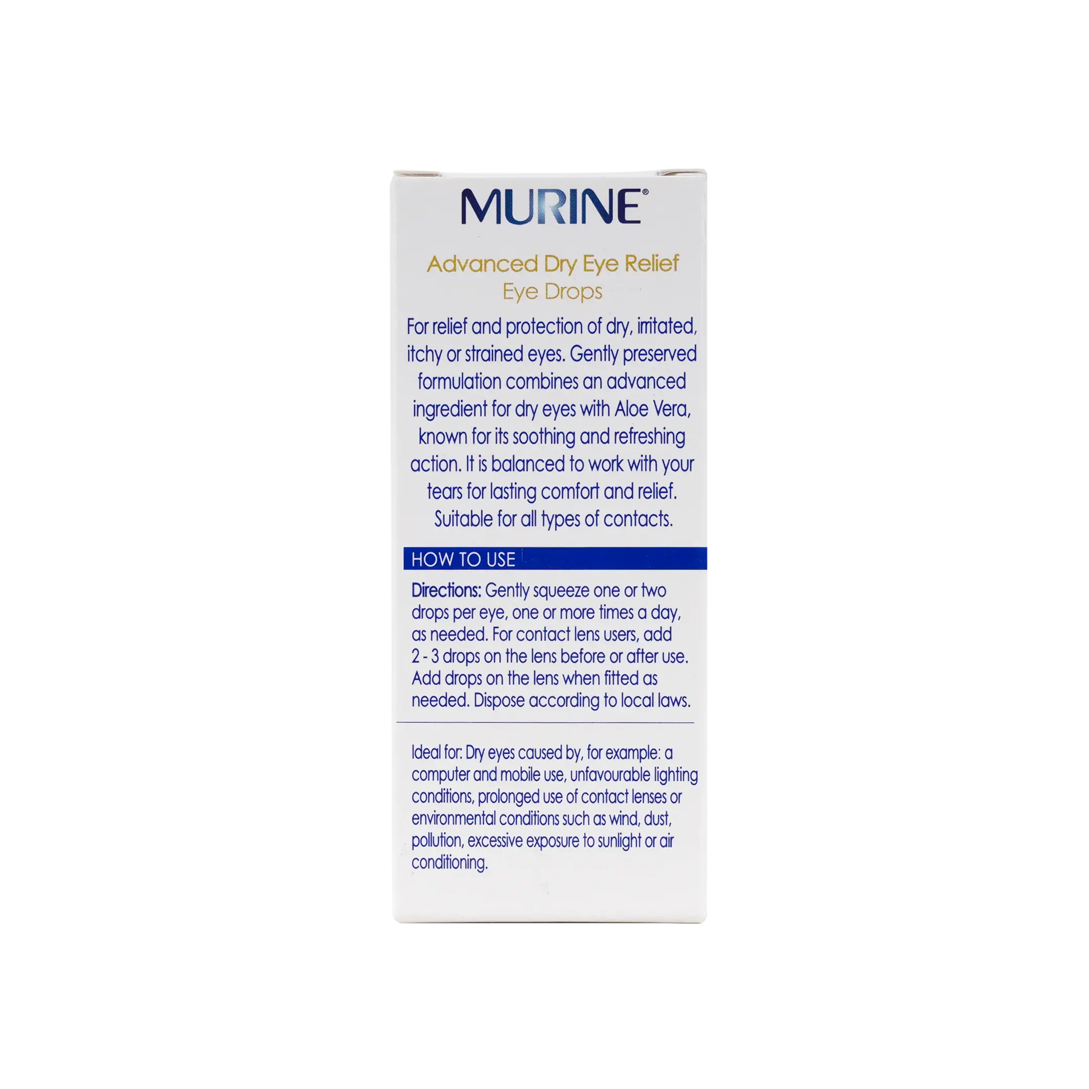 MURINE ADVANCED DRY EYE RELIEF 10ML