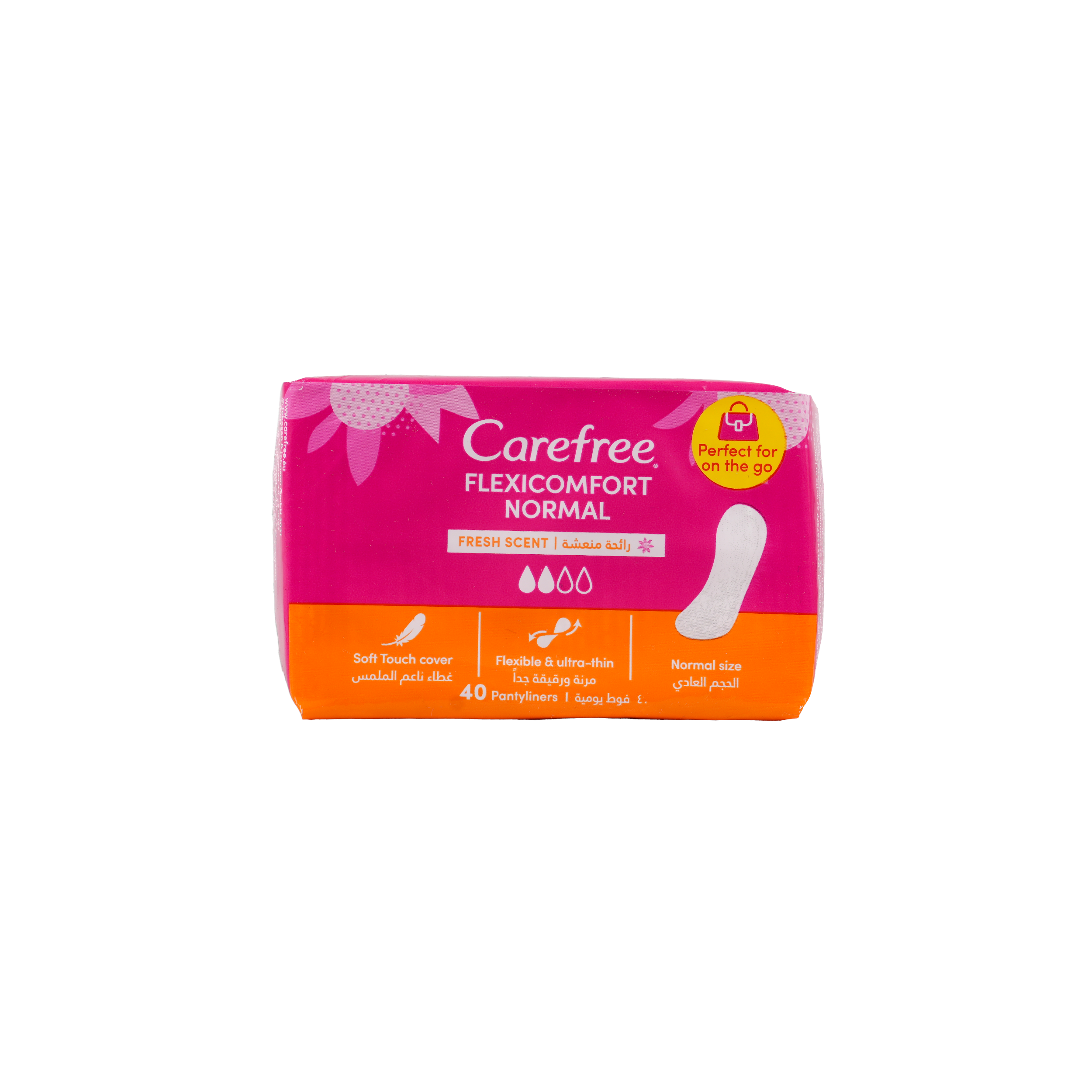 Carefree Flexi Comfort 40Pcs-Fresh Scent