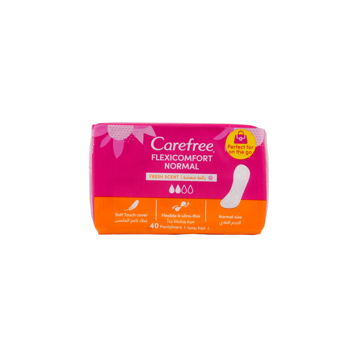31135-Carefree Flexi Comfort 40Pcs-Fresh Scent