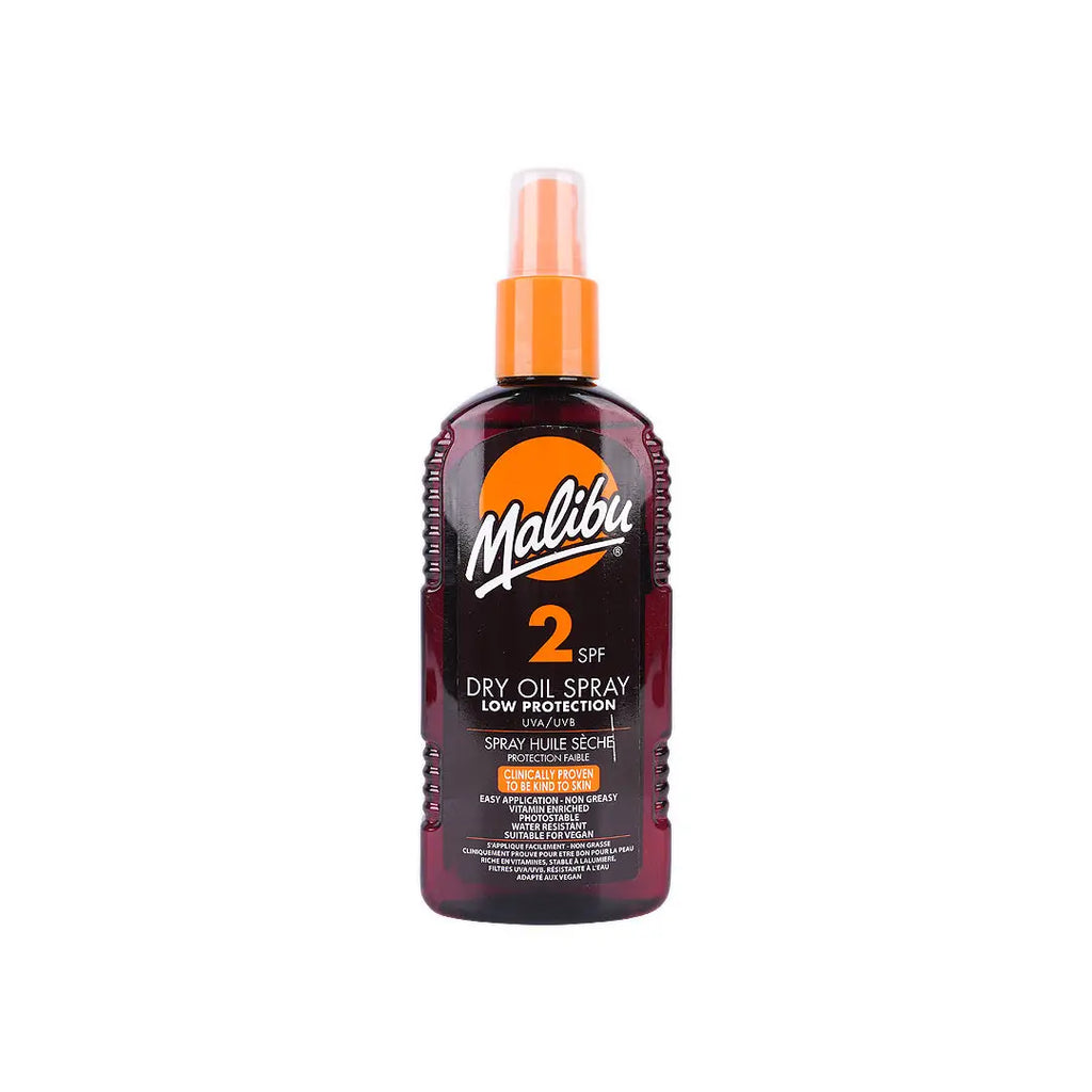 Malibu Dry Oil Spray SPF2 200Ml