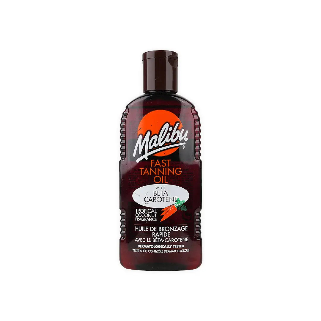 Malibu Fast Tanning Oil Beta Carotene 200Ml