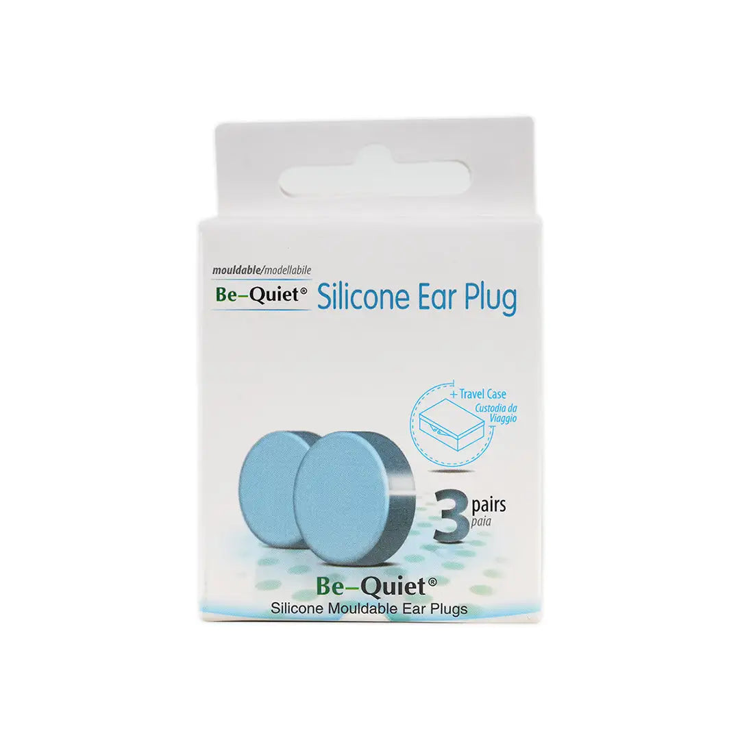 Be Quiet Silicone Ear Plugs 3 Pairs