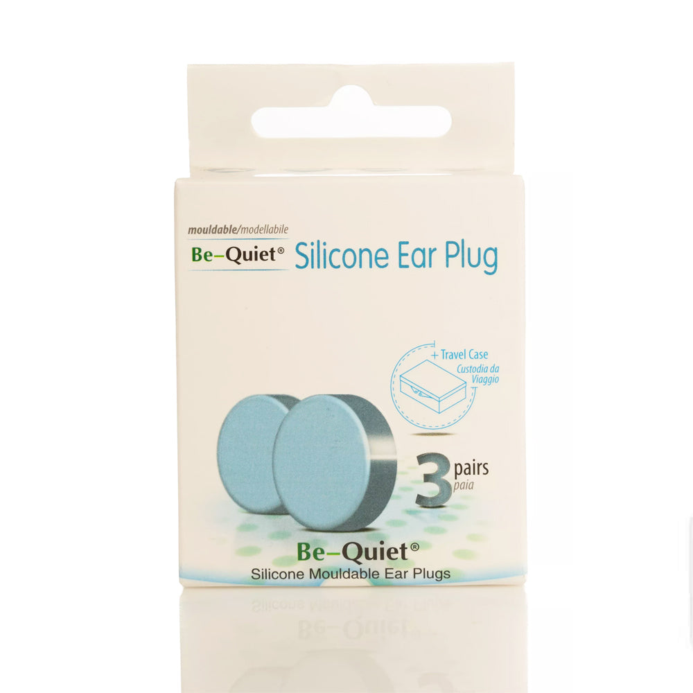BE-QUIET SILICONE EAR PLUGS 3 PAIRS