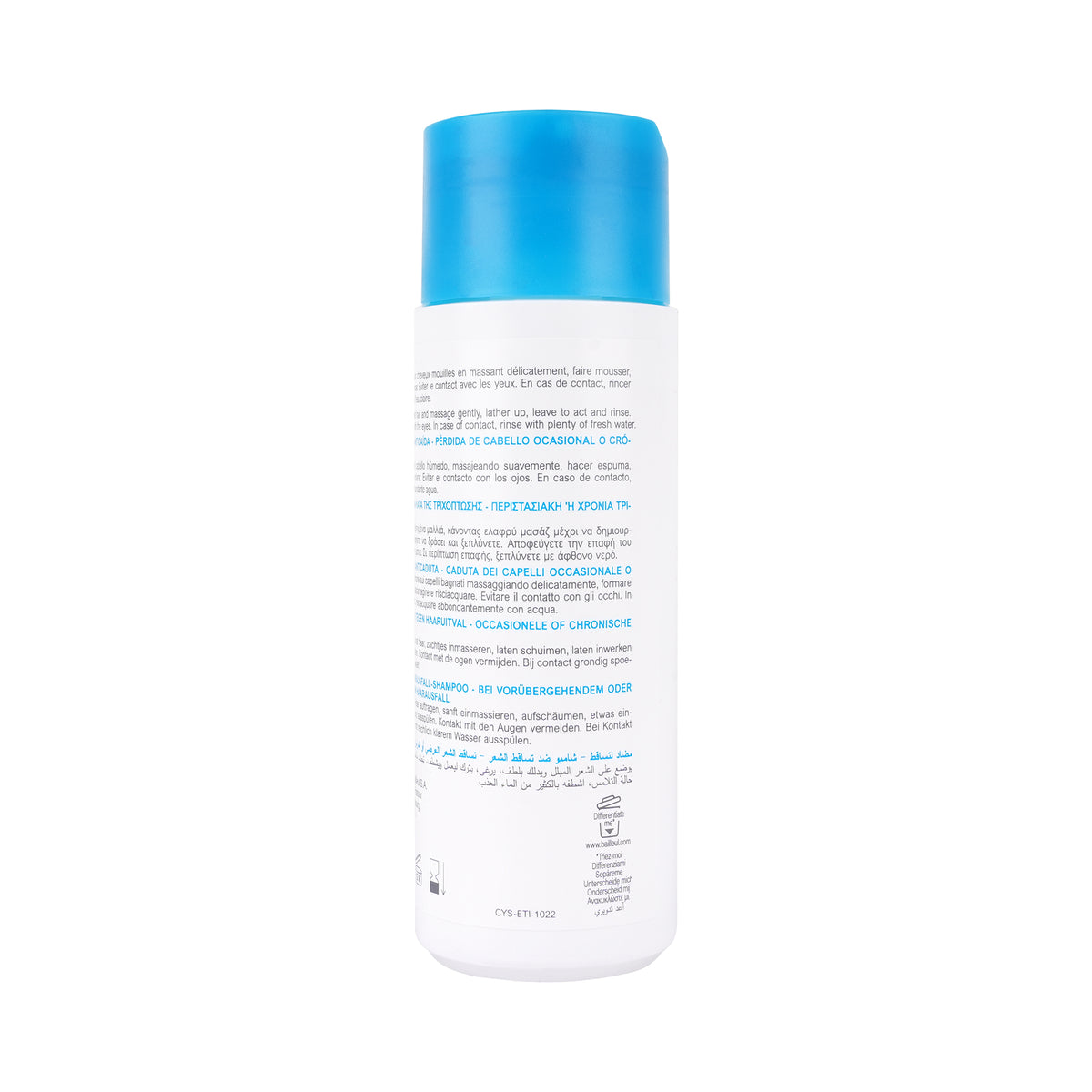 31181-Cystiphane Bailleul Anti-Hair Loss Shampoo 200ml +1