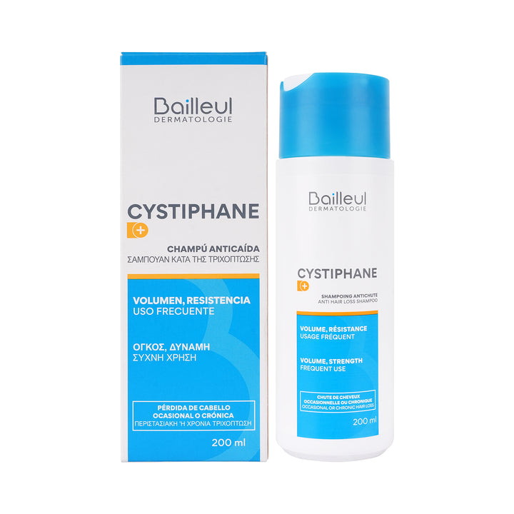 31181-Cystiphane Bailleul Anti-Hair Loss Shampoo 200ml +3
