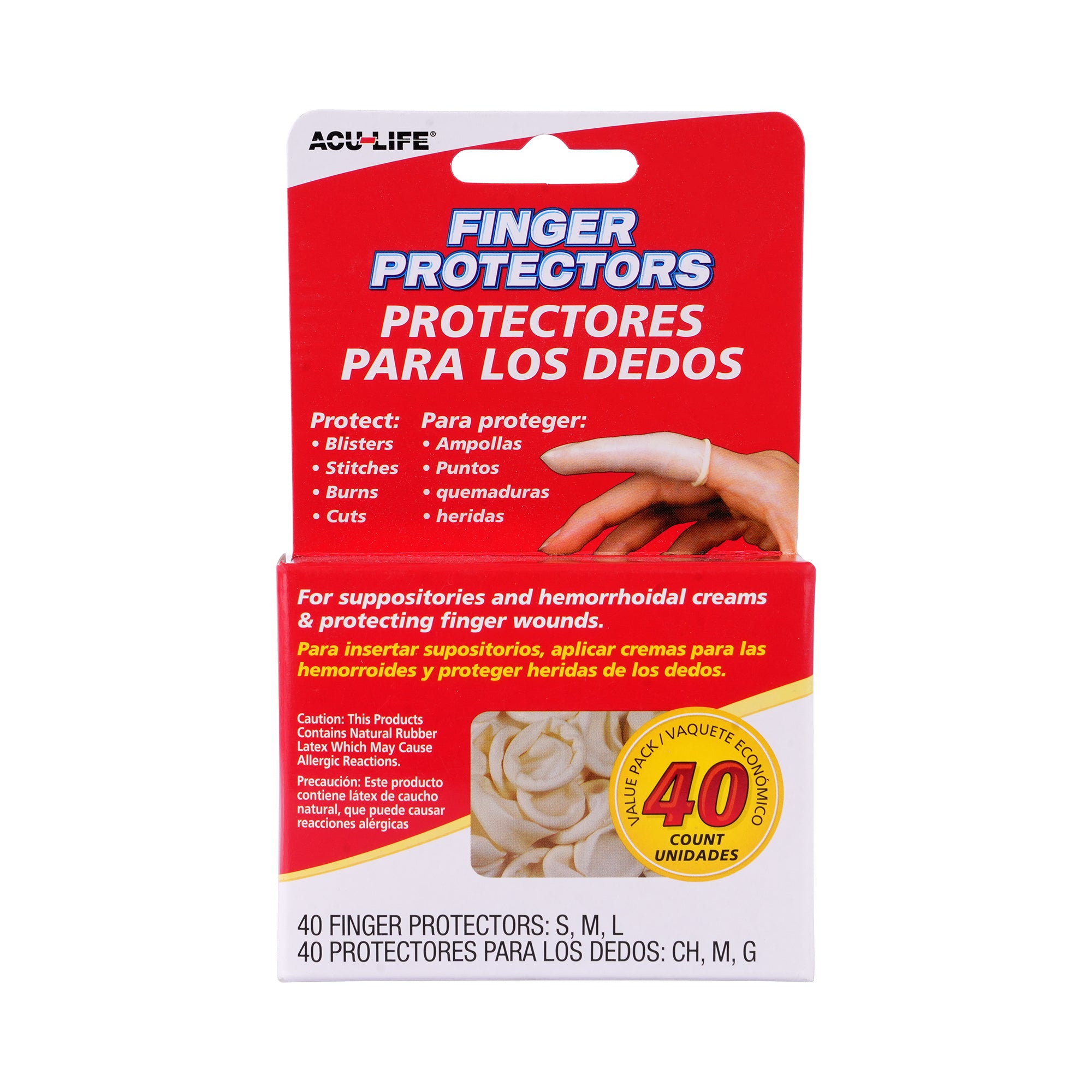 31327-Acu-Life Finger Protectors 40pcs-400343