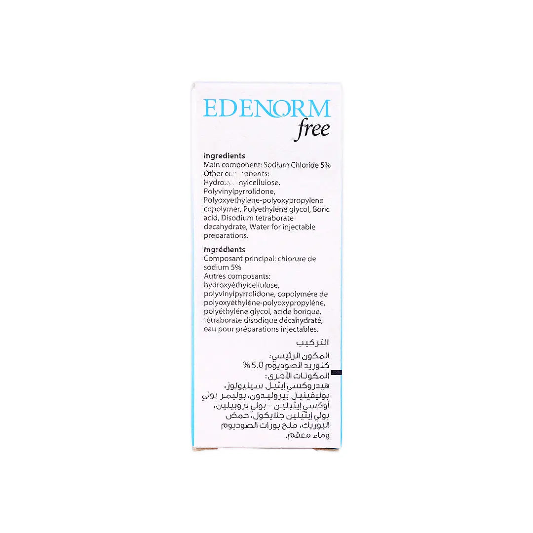 Edenorm Free Ophthalmic Solution 10Ml
