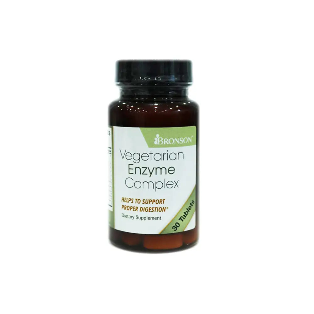 31536-Bronson Vegetarian Enzyme Complex 30 Tablets