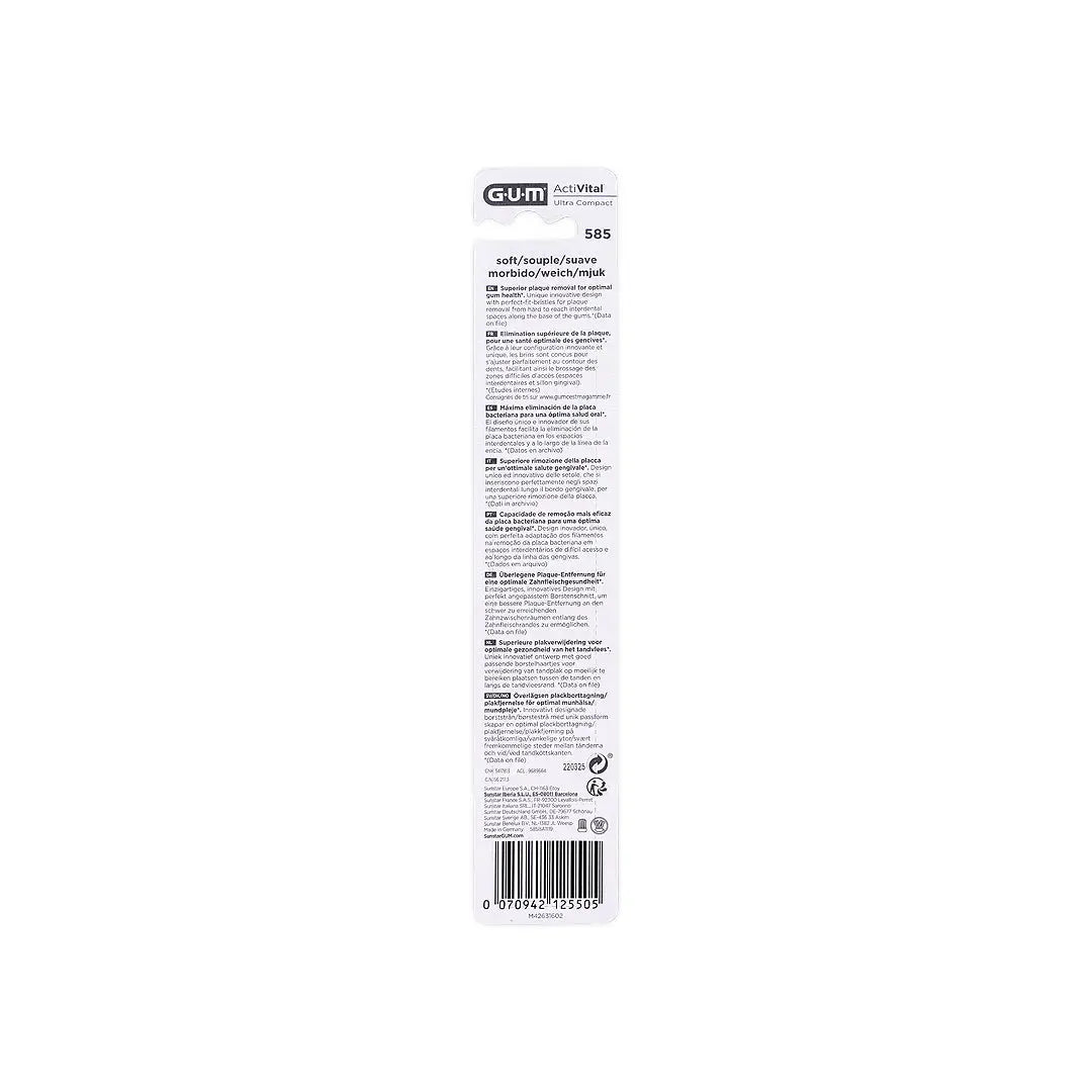 31656-GUM Activital Toothbrush Ultra Soft-585 +1