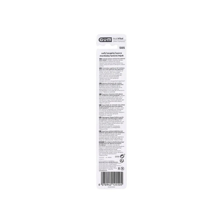 31656-GUM Activital Toothbrush Ultra Soft-585 +1