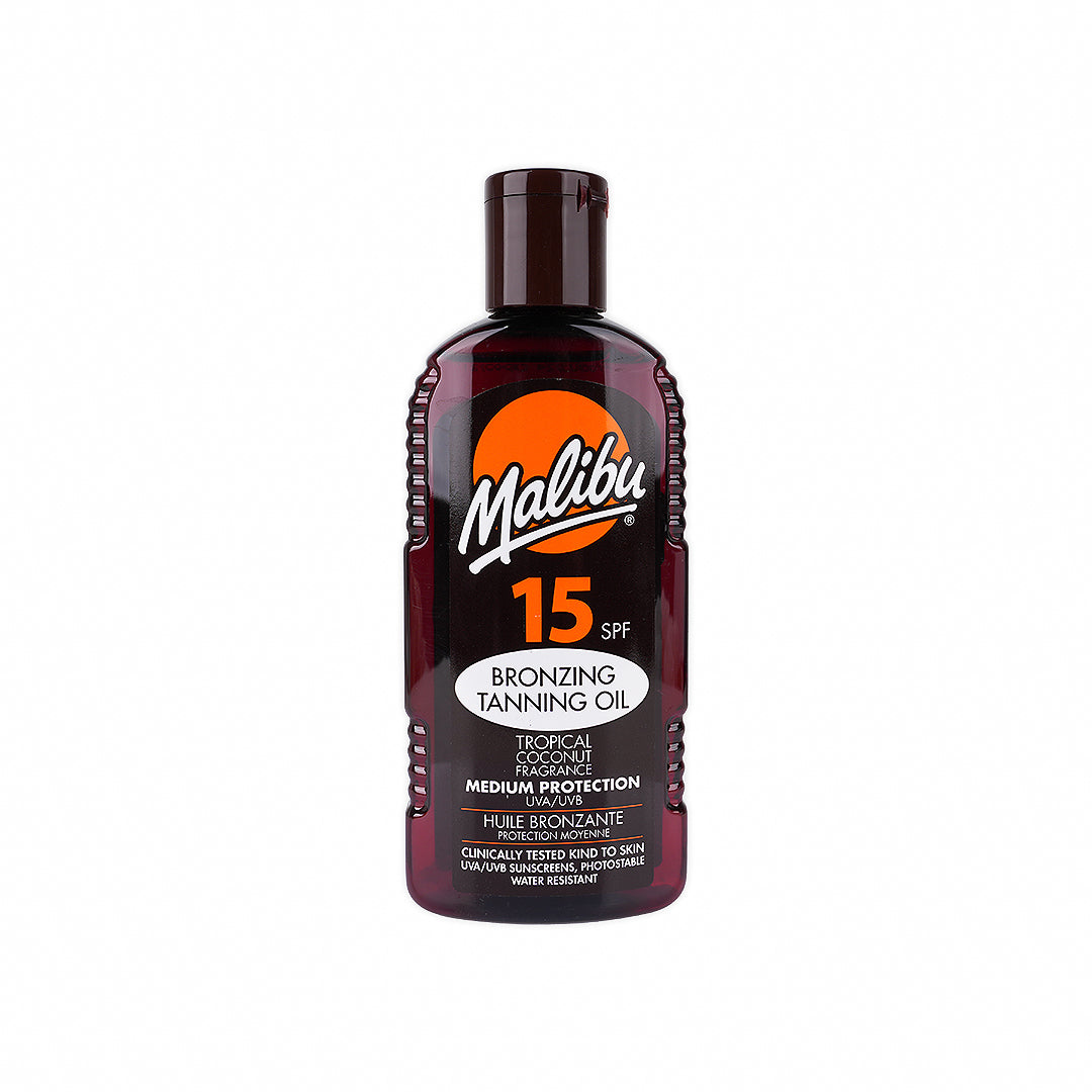 MALIBU BRONZING TANNING OIL SPF15 200ML