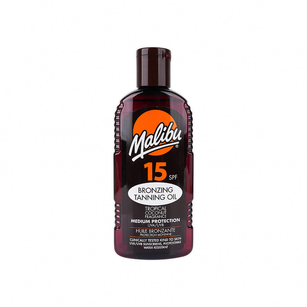 MALIBU BRONZING TANNING OIL SPF15 200ML