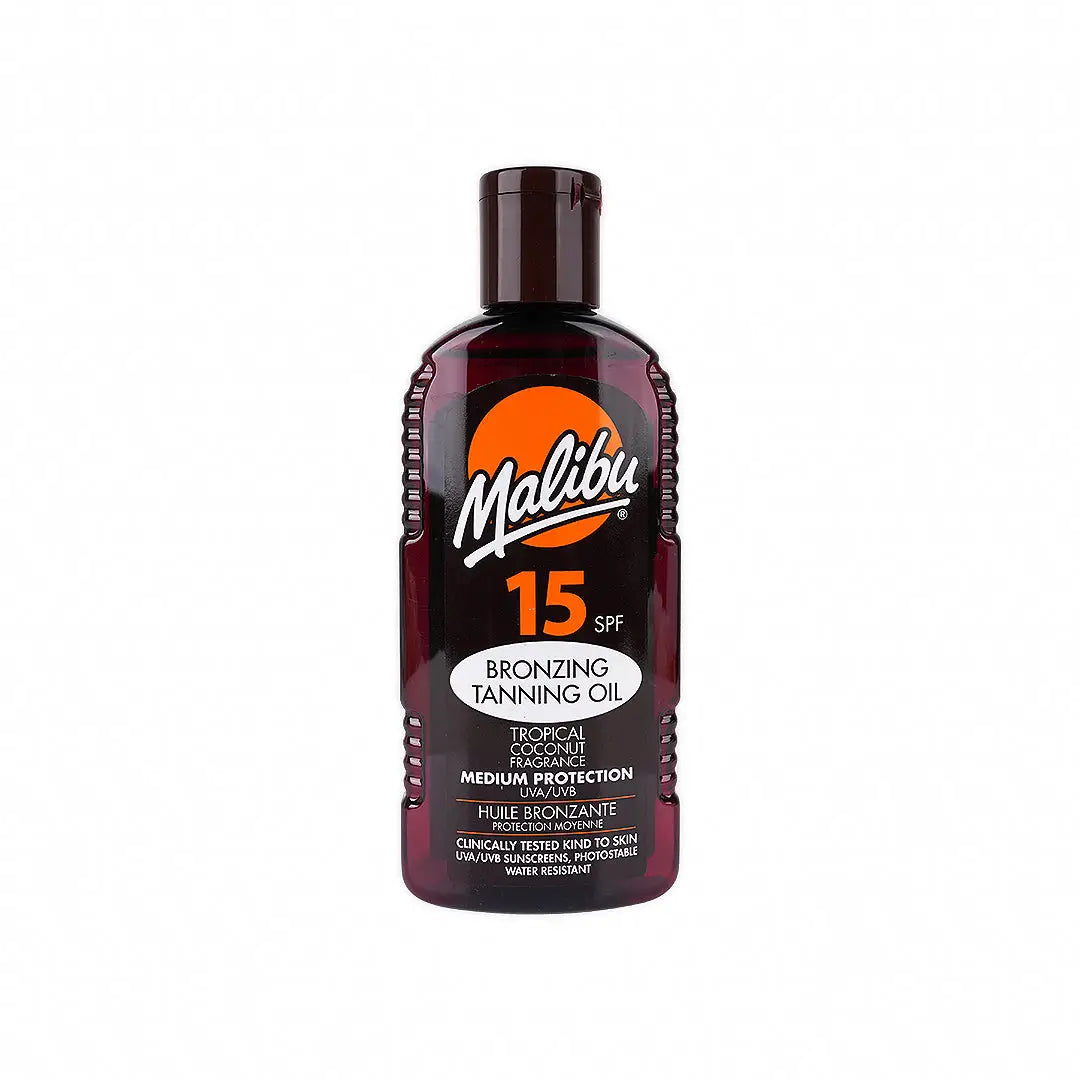 MALIBU BRONZING TANNING OIL SPF15 200ML