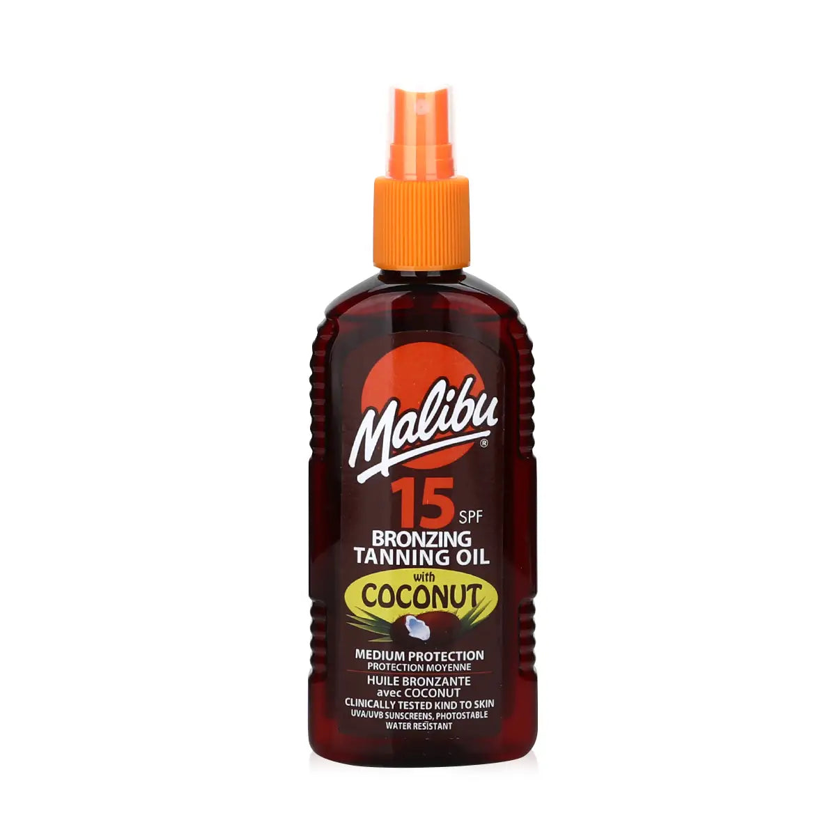 Malibu Bronzing Tanning Oil SPF15 200Ml