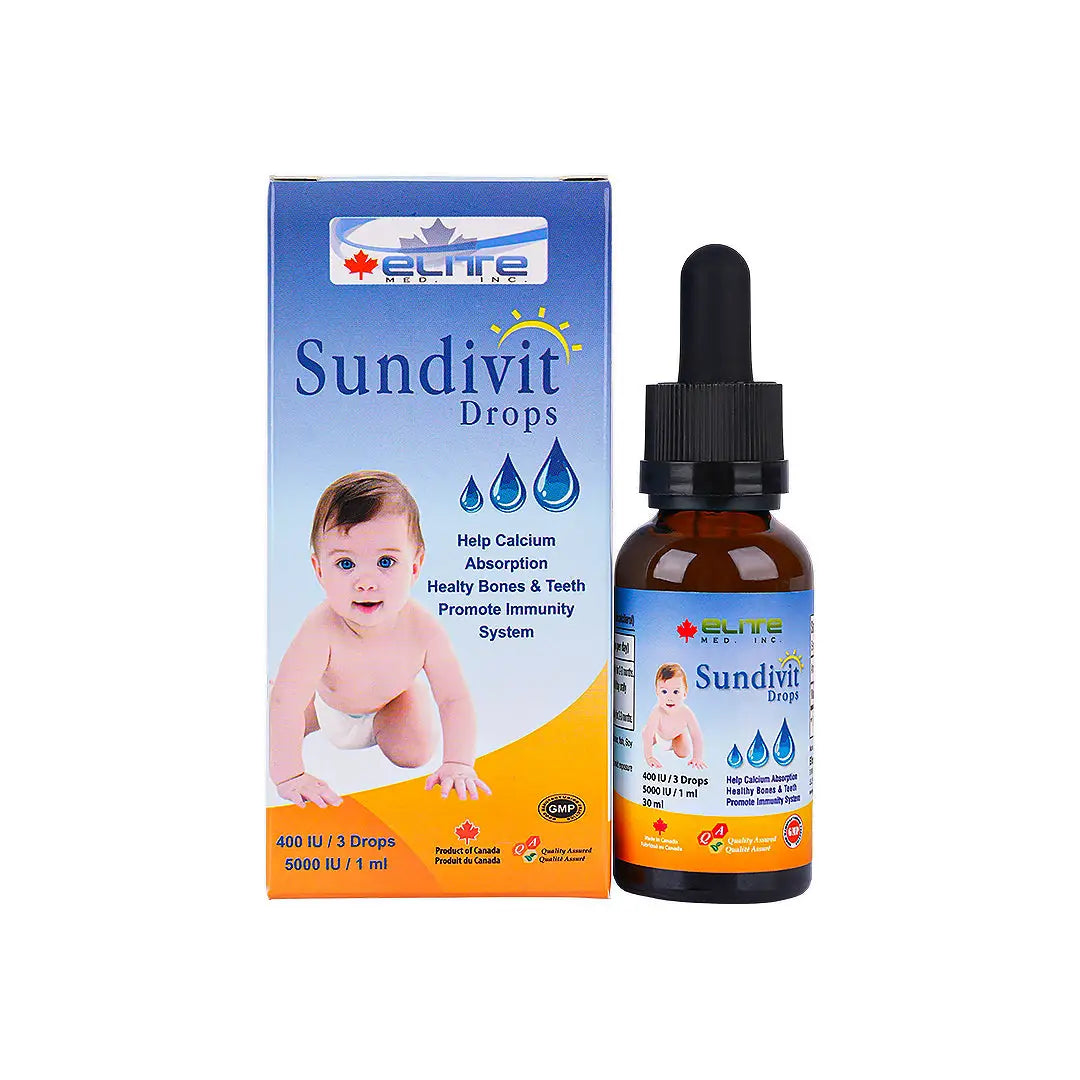Sundivit Drops Vit D 5000 Iu/1Ml +9