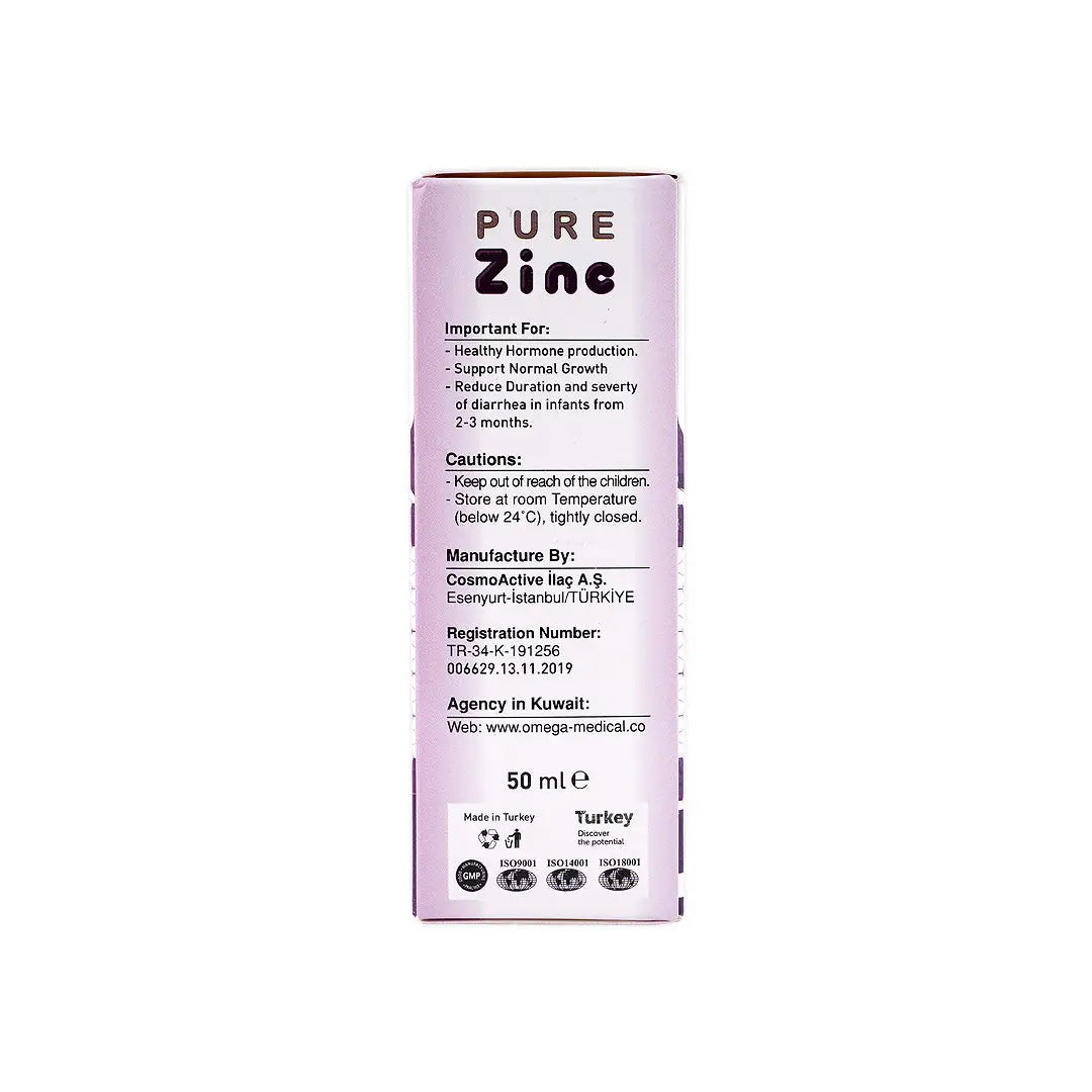 PURE ZINC DROP 50ML