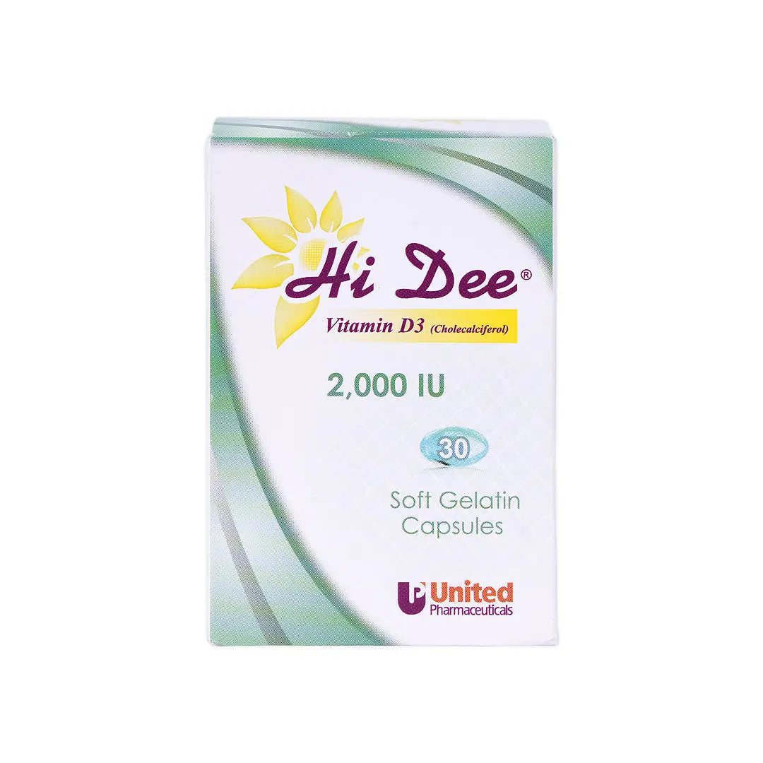 Hi Dee 2000 IU 30Cap
