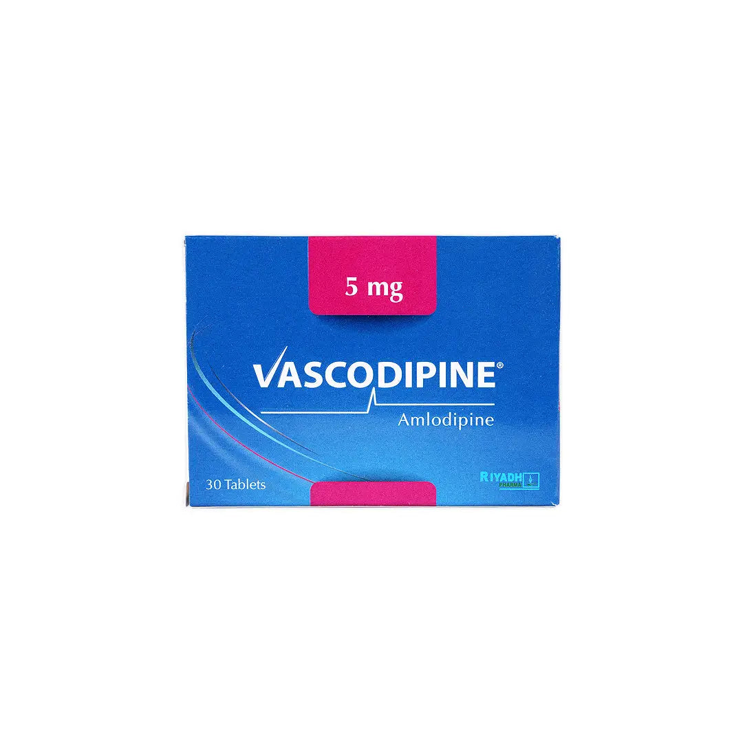 Vascodipine 5 Mg 30 Tab