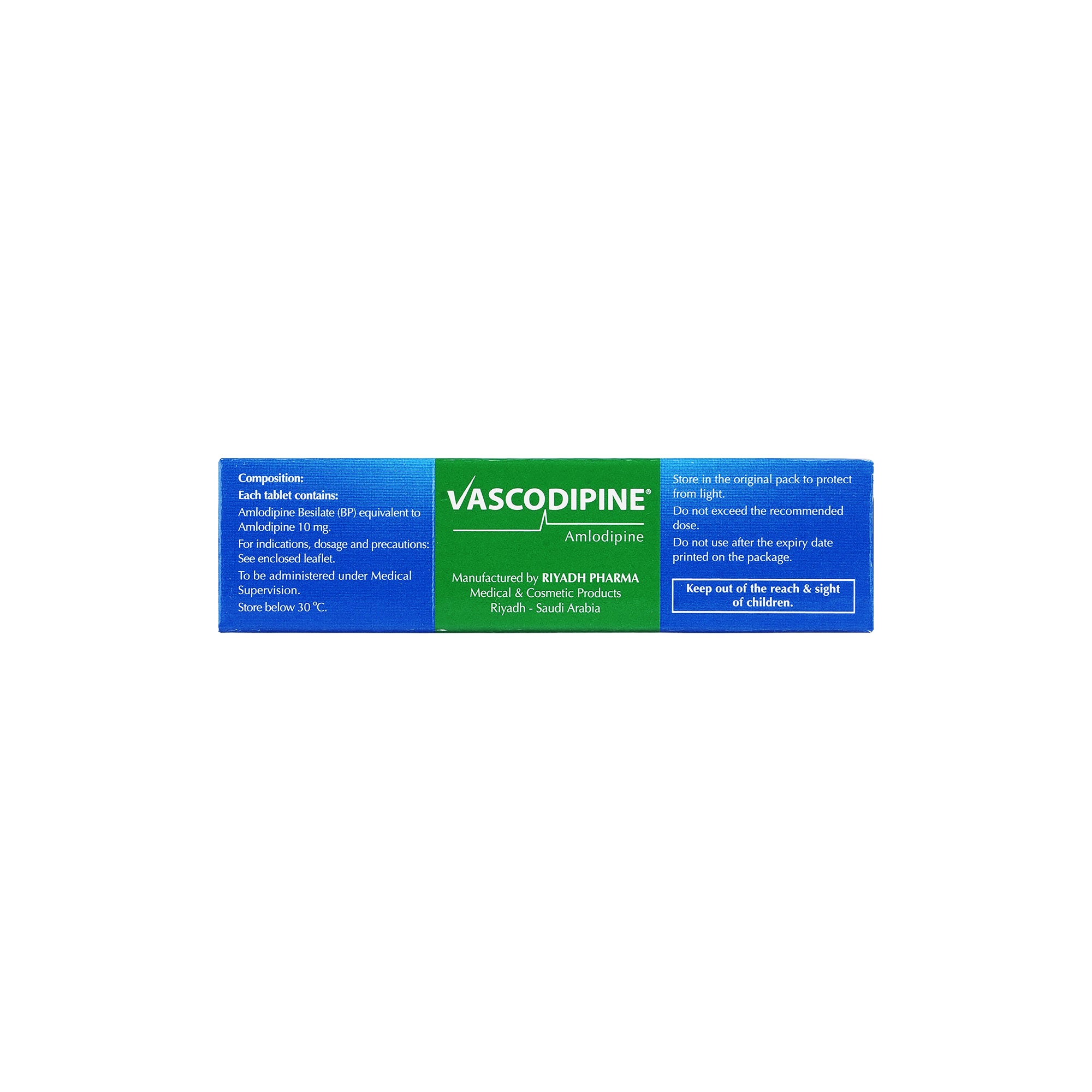31867-Vascodipine 10 Mg 30  Tablets +2