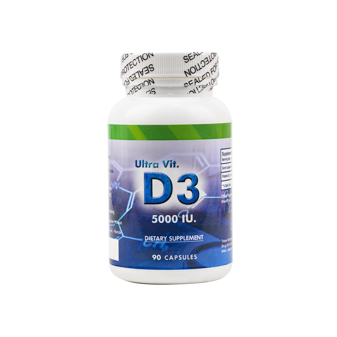 31875-Ultra Vit D3 5000Iu 90 Cap +3