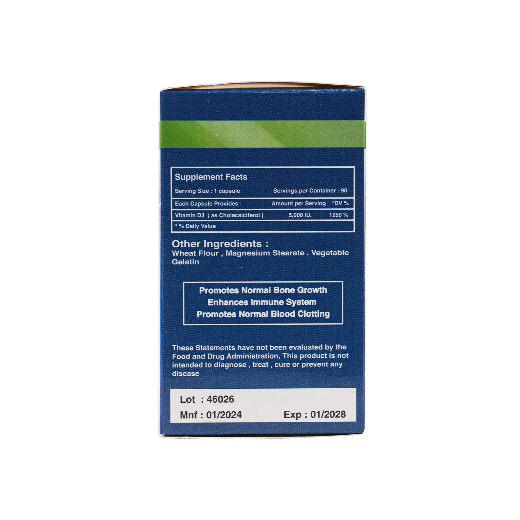 Ultra Vit D3 5000Iu 90Cap