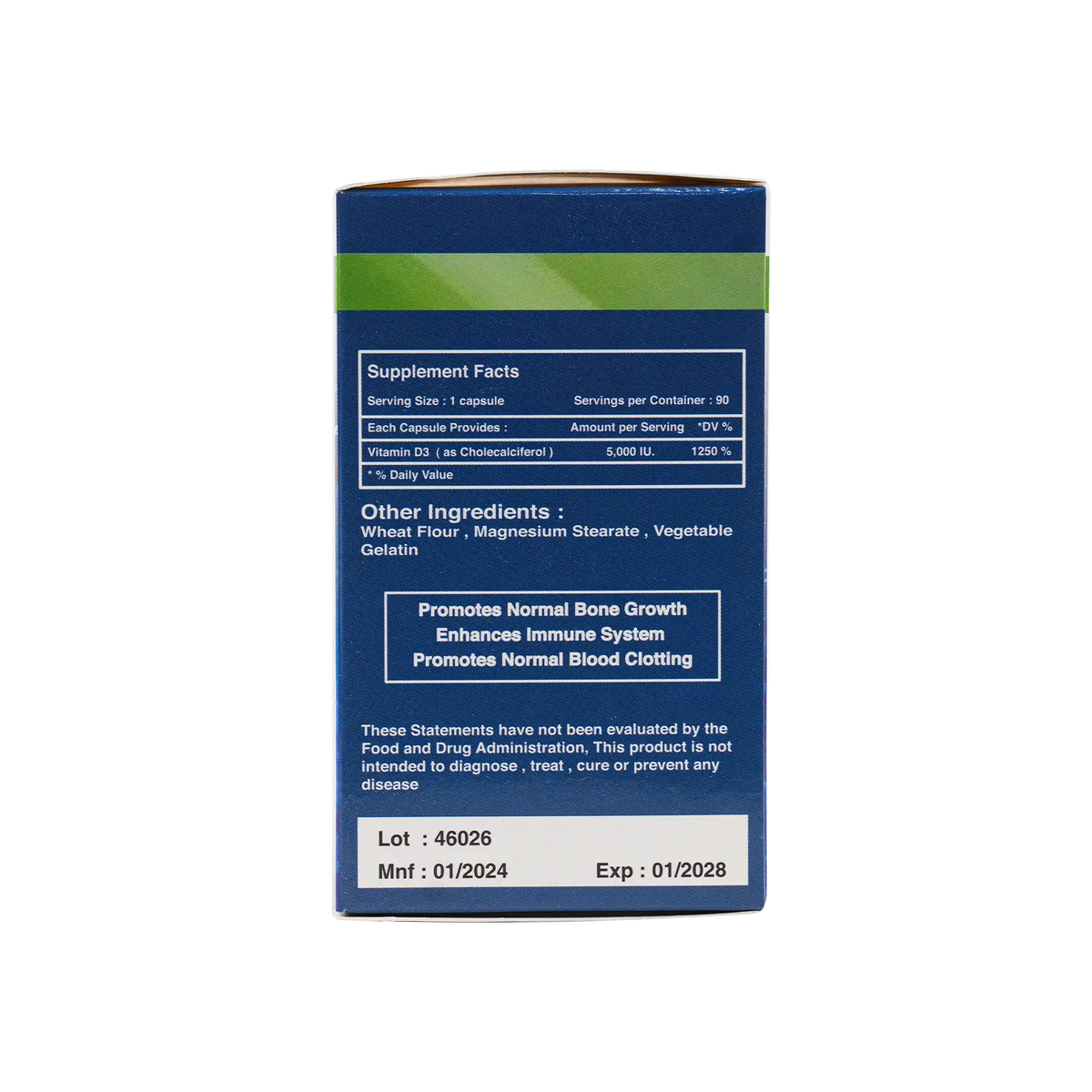 31875-Ultra Vit D3 5000Iu 90 Cap +1