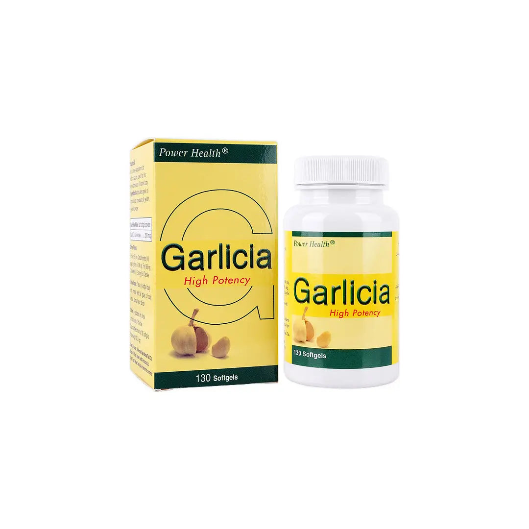 31877-Power Health Garlicia 2000Mcg 130 Softgels +1