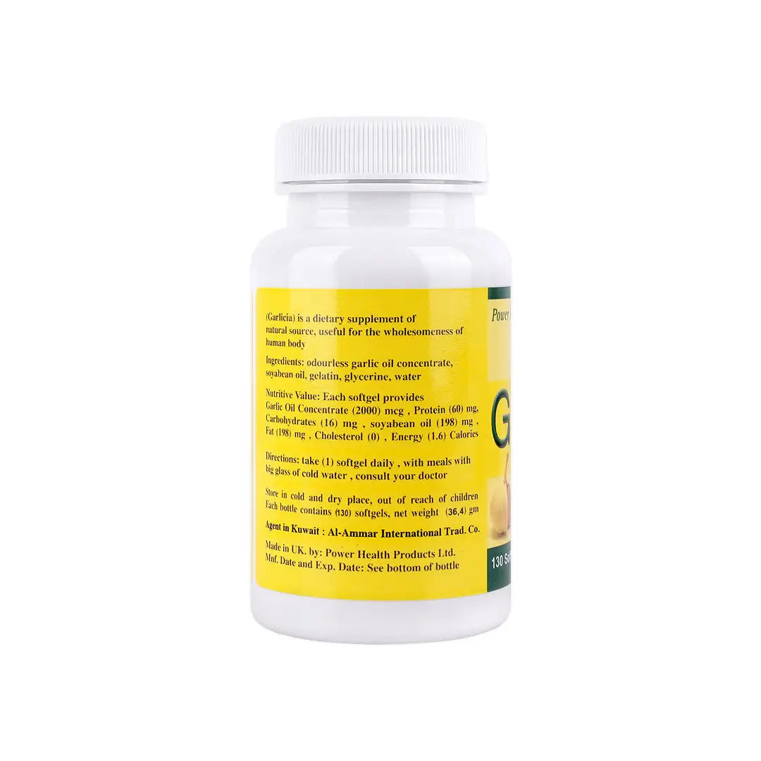 31877-Power Health Garlicia 2000Mcg 130 Softgels +3