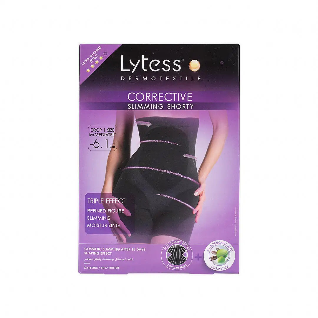 LYTESS CORRECTIVE SHORTY BELT BLACK -XXL