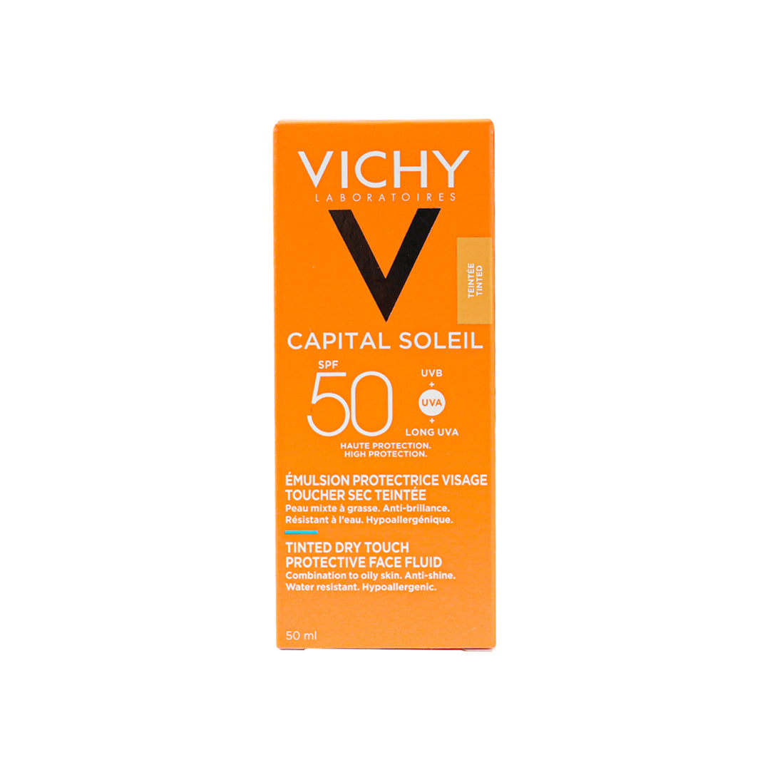 Vichy Capital Soleil Spf50 Tinted Dry Touch Fluid 50Ml