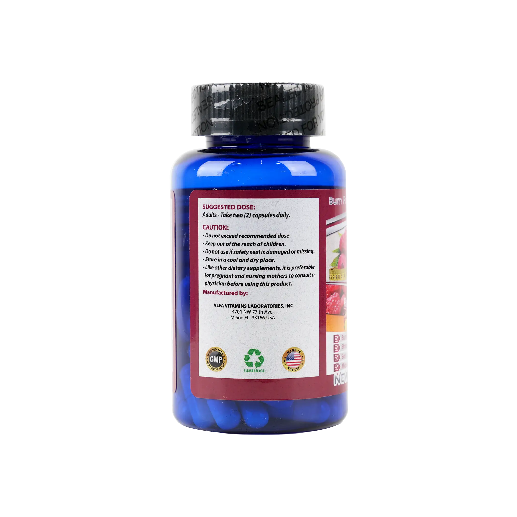 Slimfit Respberry & Caffeine 60Cap