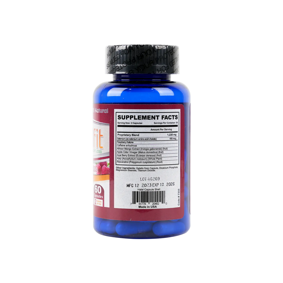 31968-Slimfit Respberry & Caffeine 60Cap +1