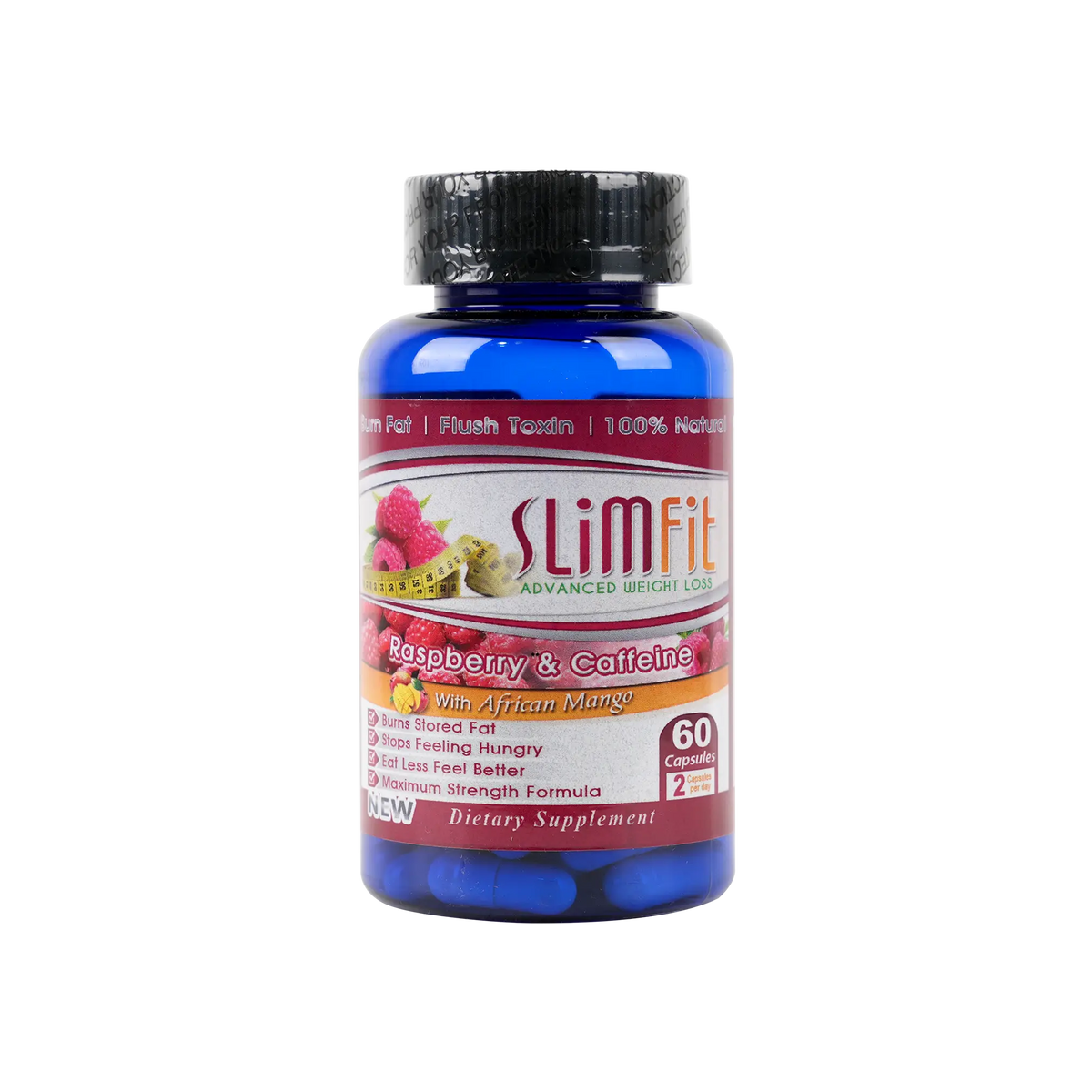 31968-Slimfit Respberry & Caffeine 60Cap