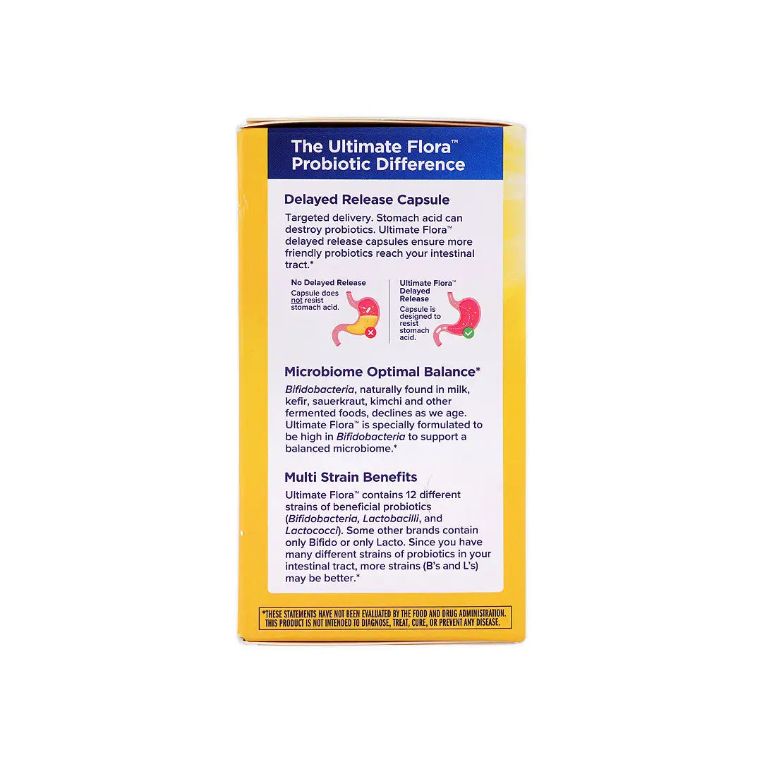 31989-Renew Life Flora 50 Billion Extra Care Probiotic 30Cap +2