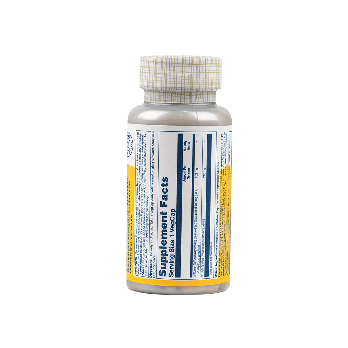 31992-Solaray 5-HTP 100mg 30cap +1