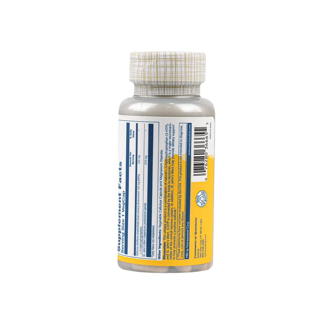 31992-Solaray 5-HTP 100mg 30cap +2