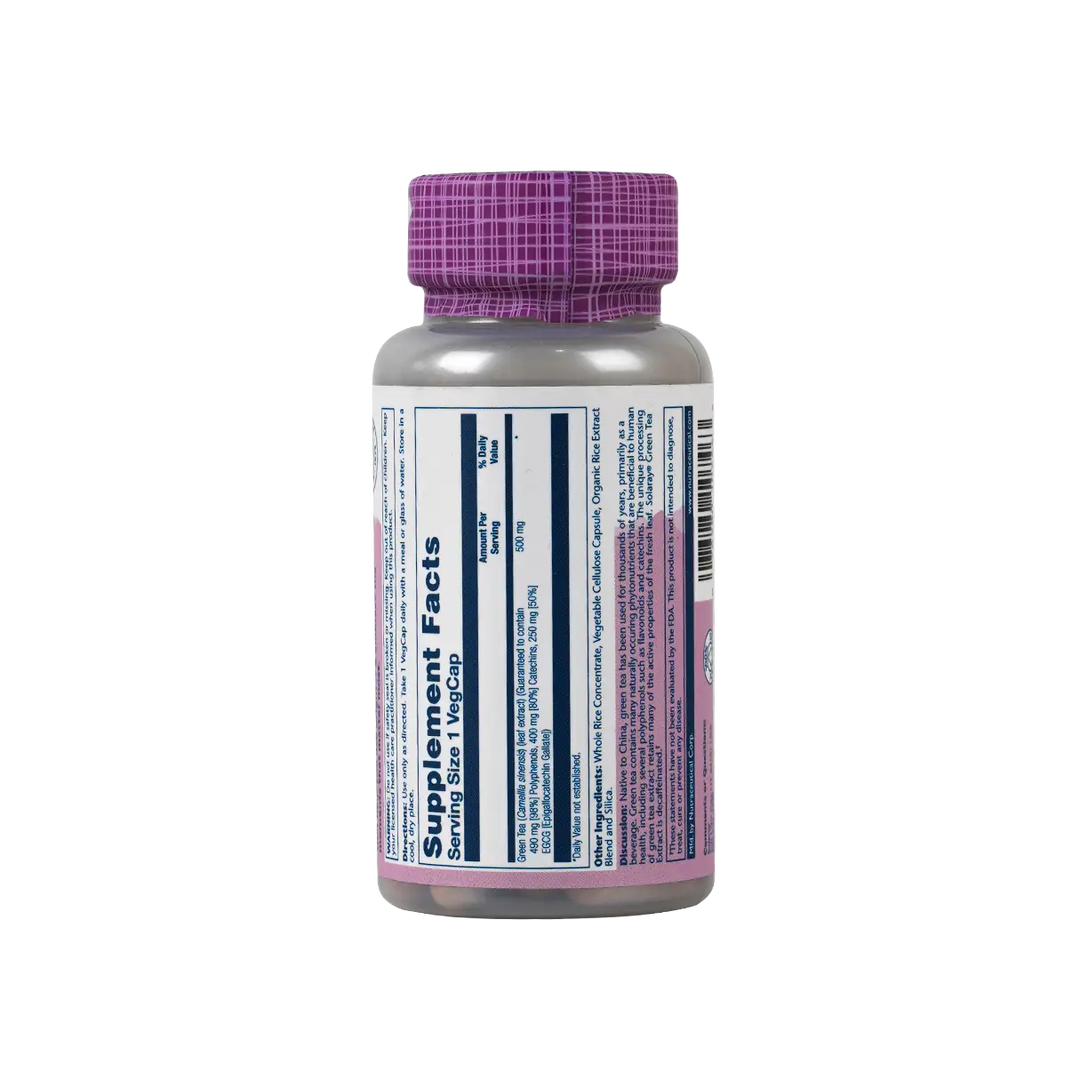 31993-Solaray Green Tea 500Mg 30 Vegcaps +1