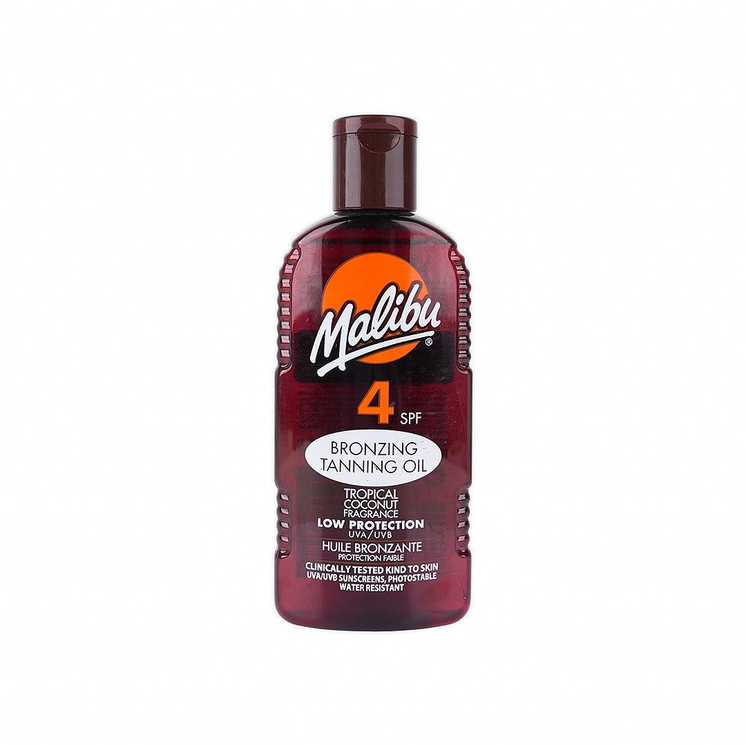 MALIBU TANNING OIL WITH COCONUT SPF4 200ML