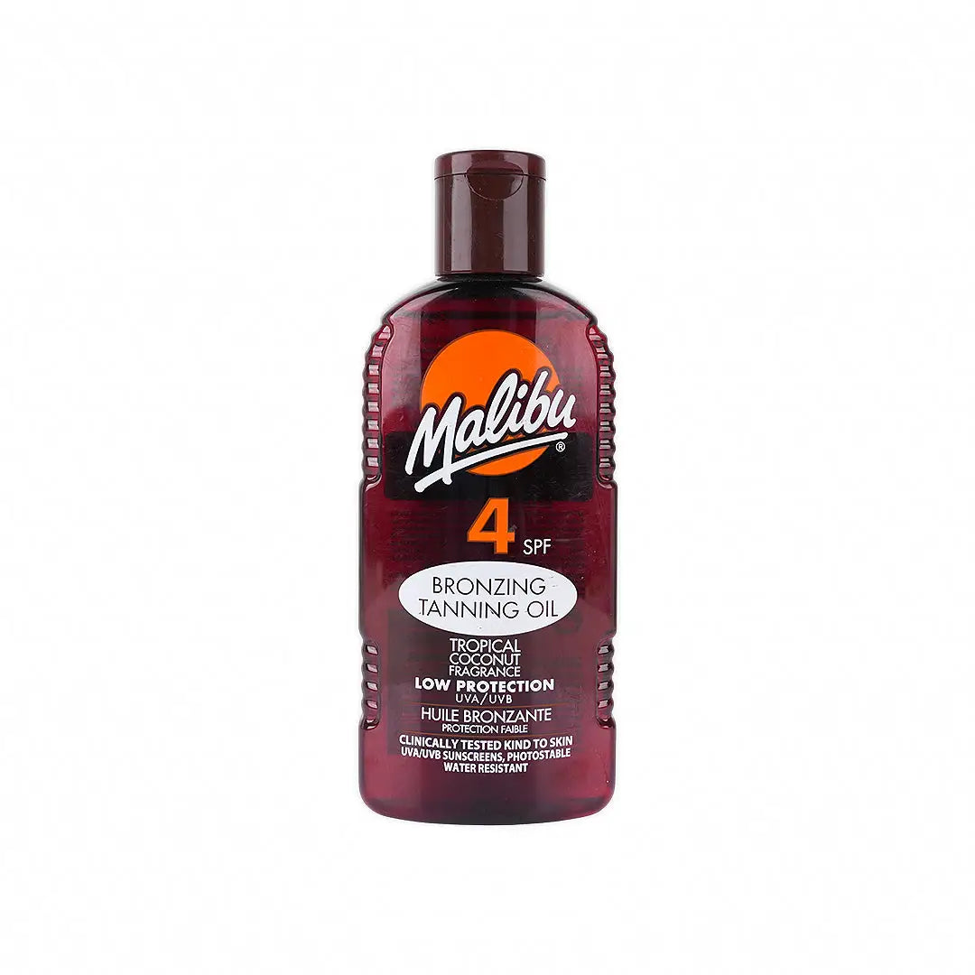 32015-Malibu Tanning Oil With Coconut SPF4 200Ml