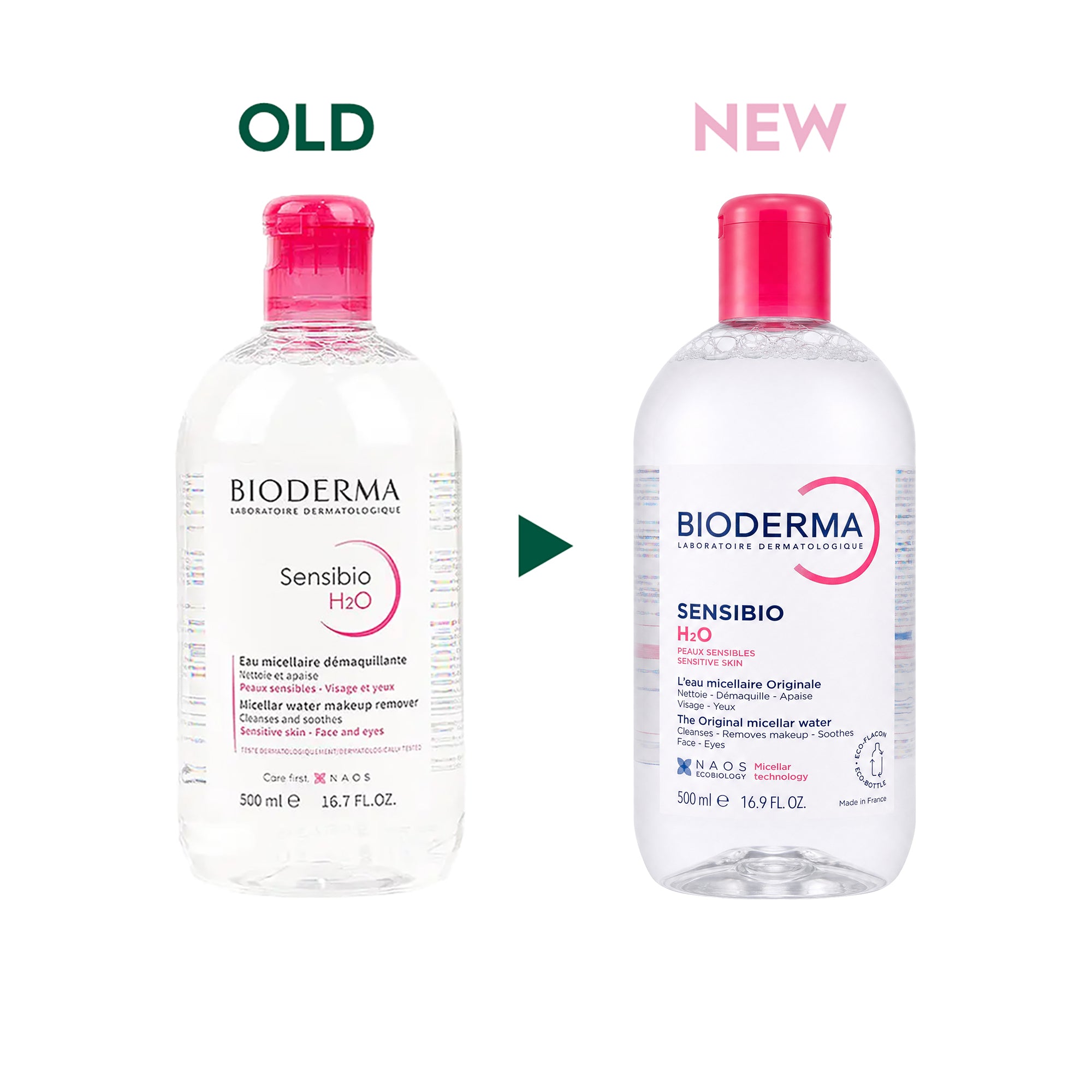 32021-Bioderma Sensibio H2O 500ml 